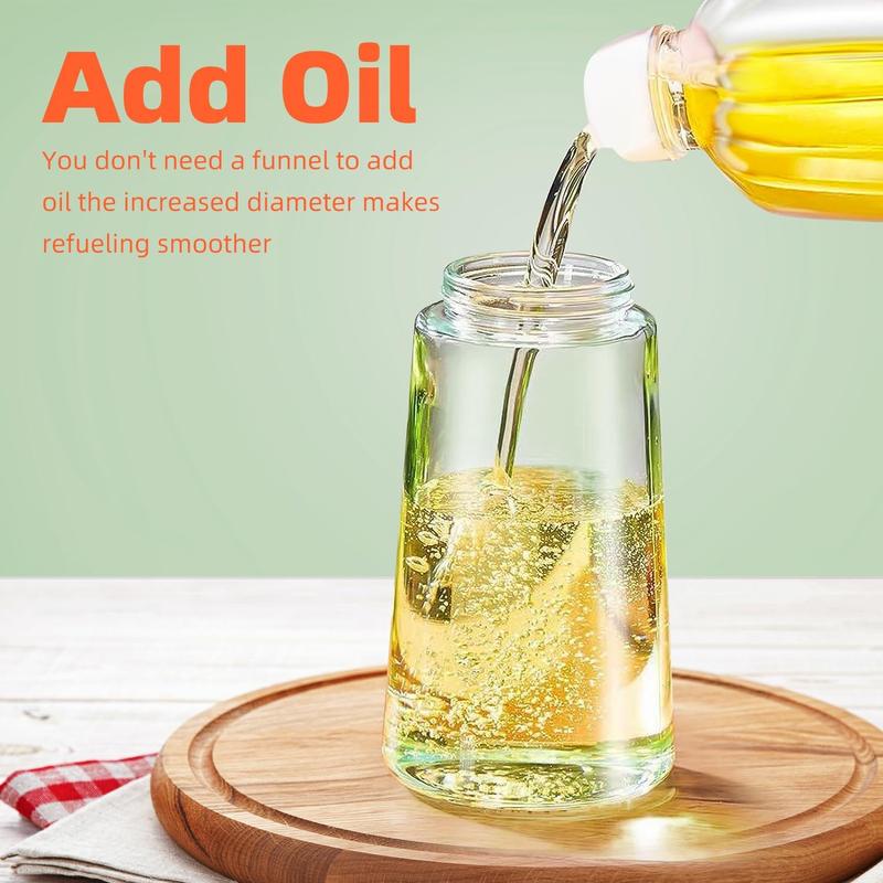 2-in-1 Oil Dispenser & Sprayer Bottle.