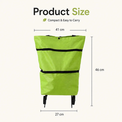 Expandable Grocery Trolley.