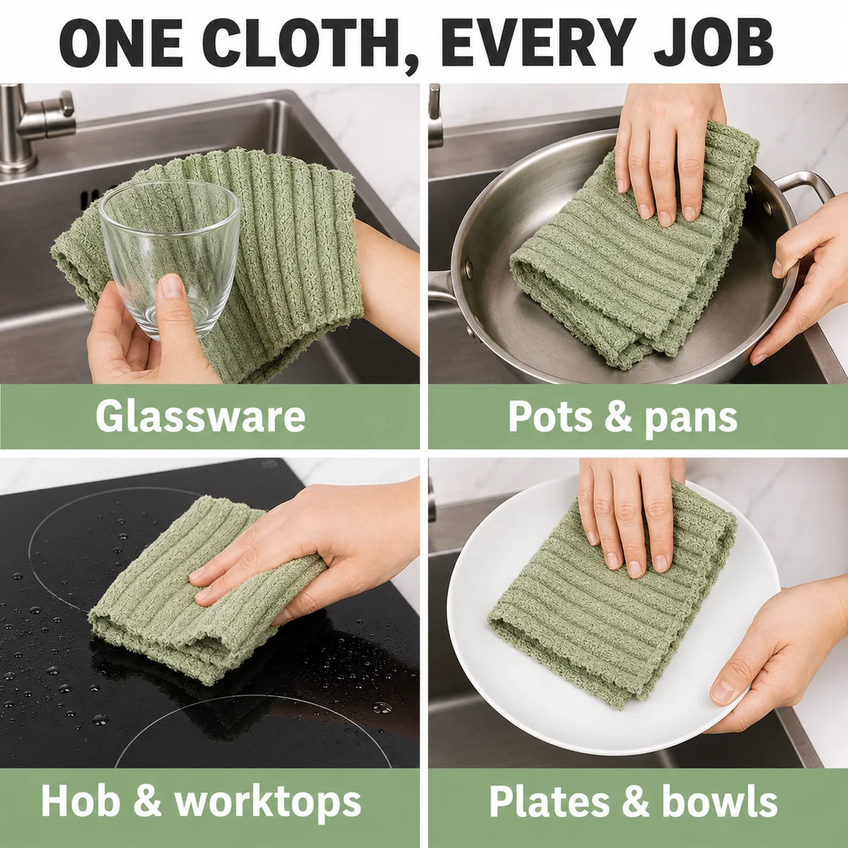 Reusable Bamboo Towels.