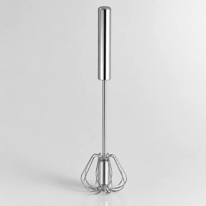 Stainless Steel Rotating Whisk.