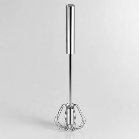 Stainless Steel Rotating Whisk.