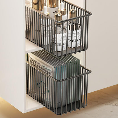 Pull-Out Cabinet Organizer Basket.