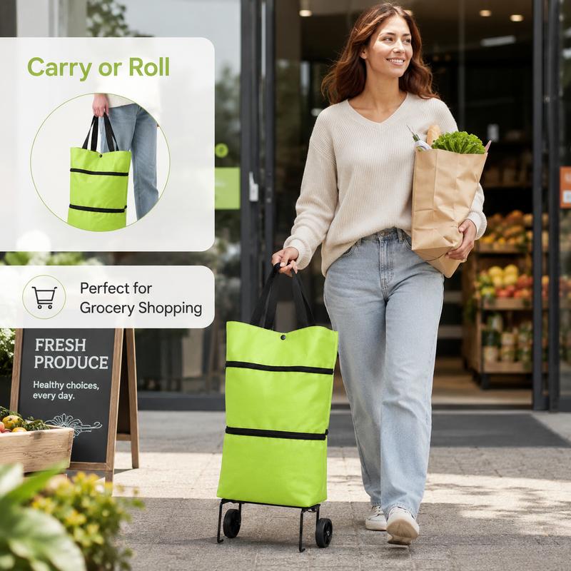 Expandable Grocery Trolley.
