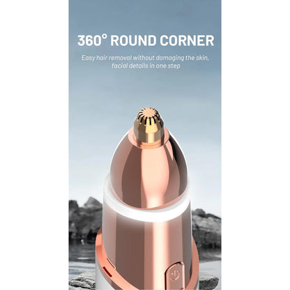 Premium 2-in-1 Facial Hair Remover & Nose Trimmer