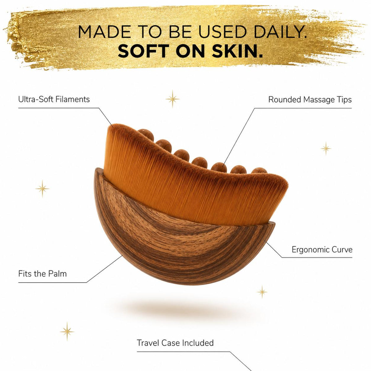 Lymphatic Contour Face Brush.
