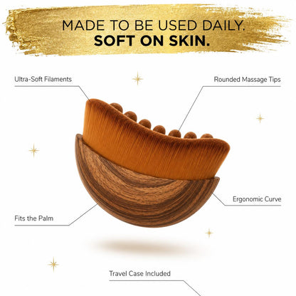 Lymphatic Contour Face Brush.