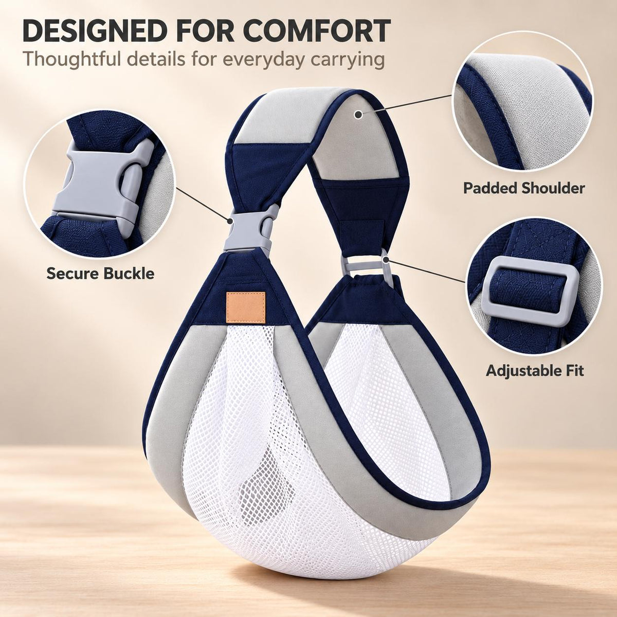 Adjustable Baby Carrier Sling
