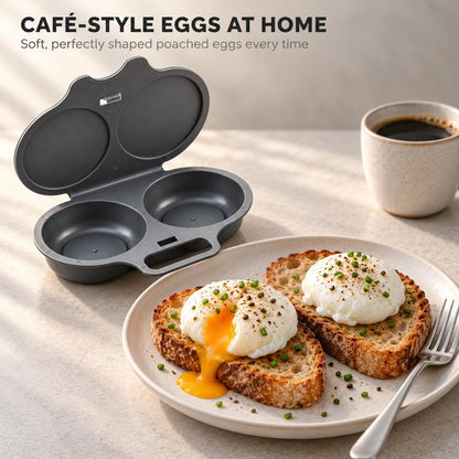 Nonstick Microwave Egg Poacher.