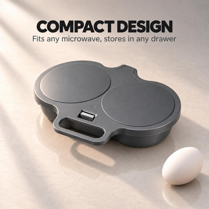 Nonstick Microwave Egg Poacher.